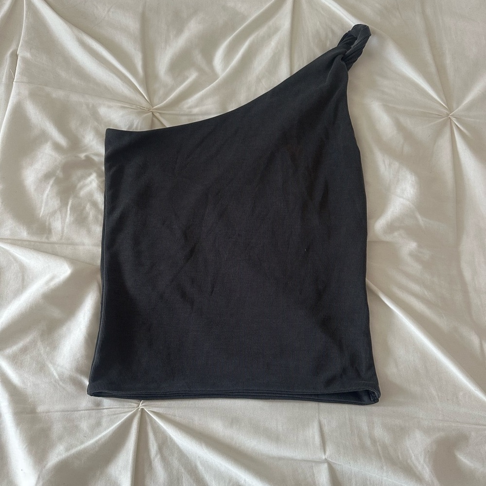 Cotton On Gray Striped Top